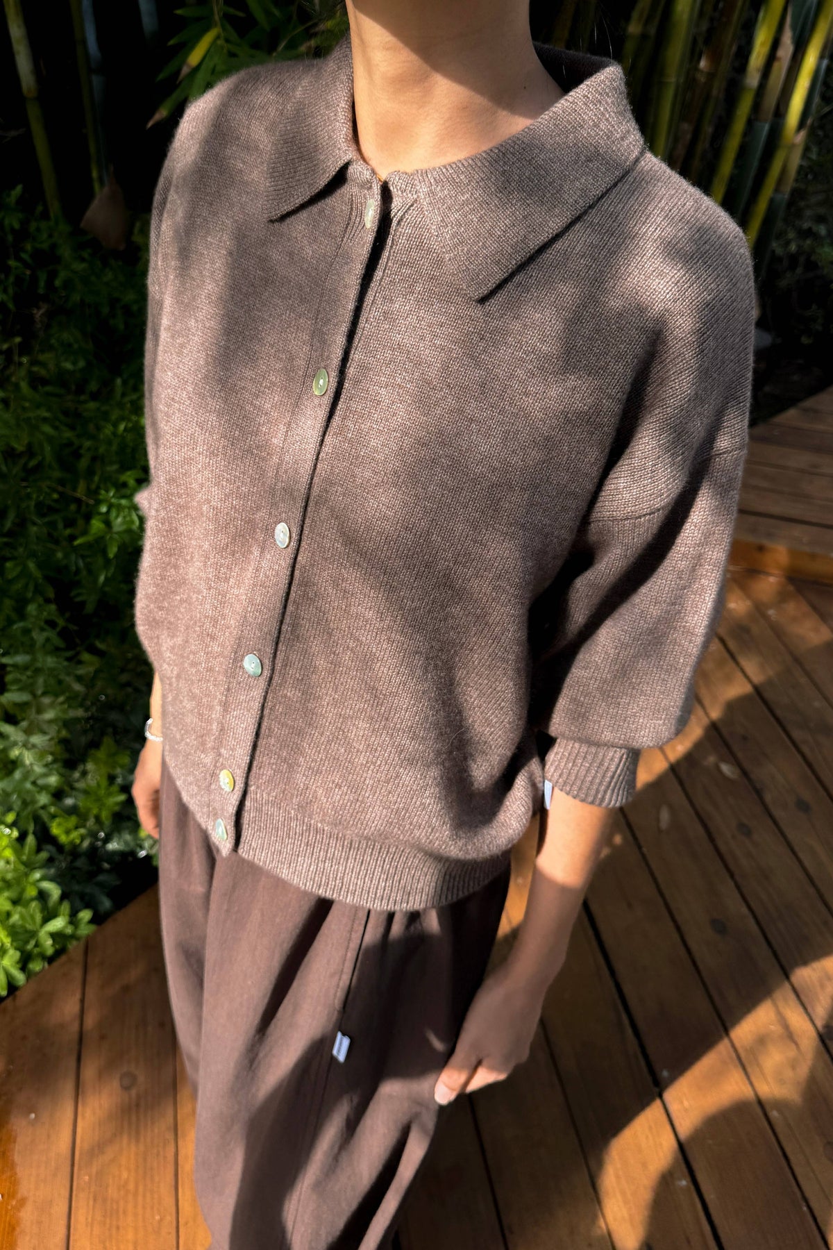 Lou Cashmere Cardigan | Frappe