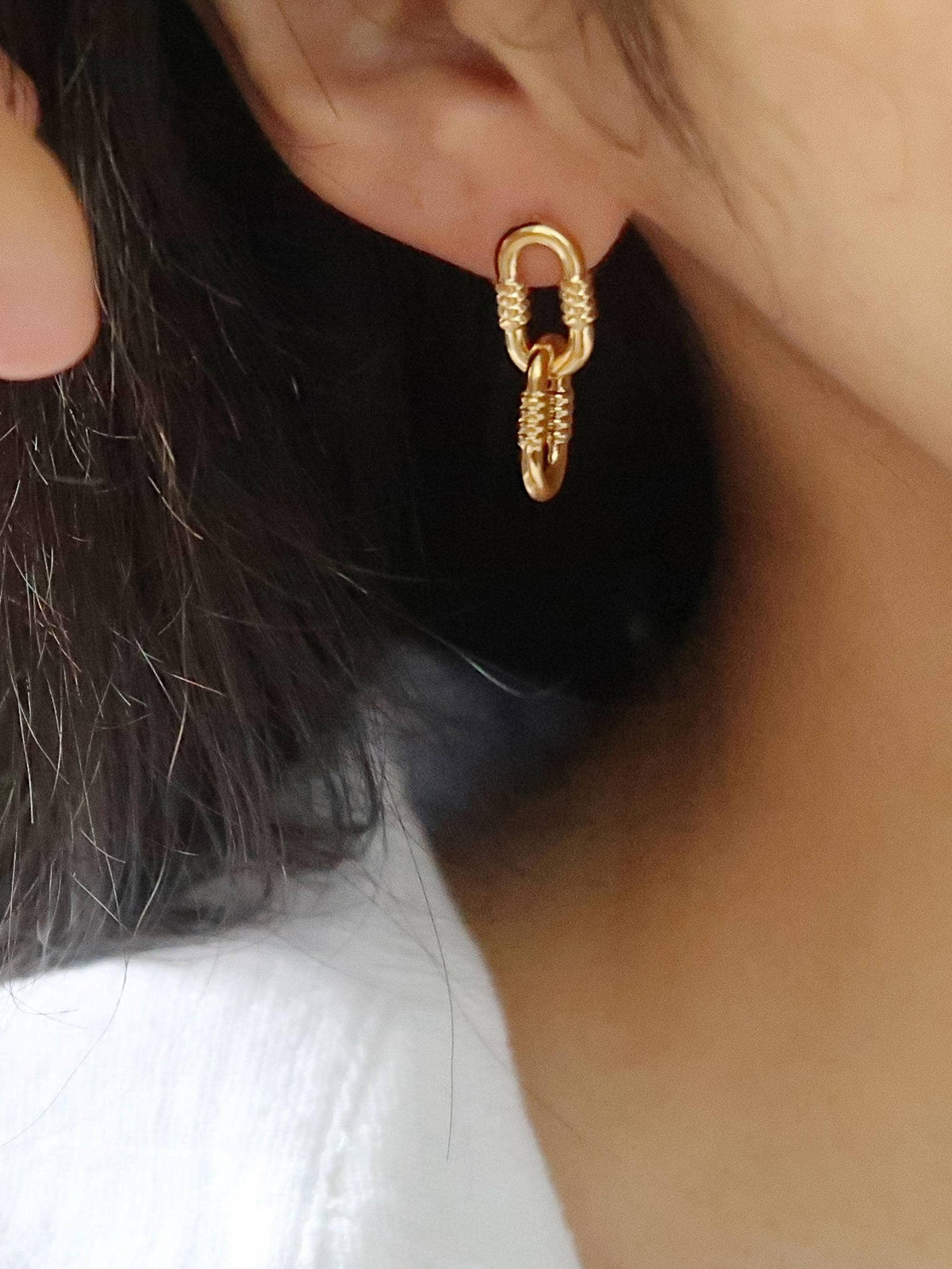 Rêve Small Link Earrings