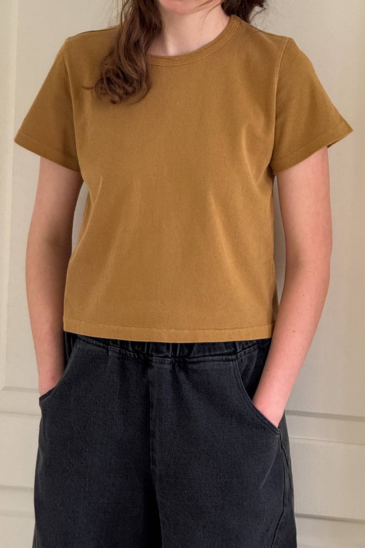 The Little Boy Tee - Butterscotch