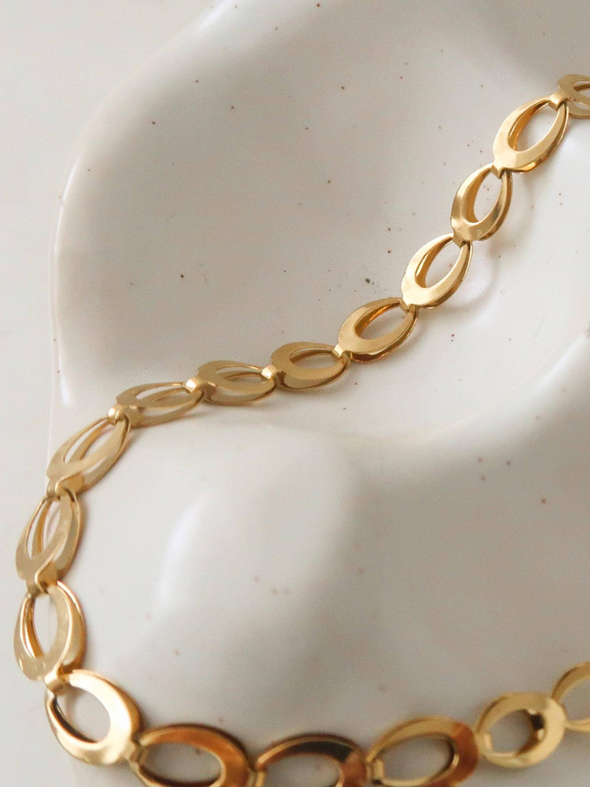 Thessaly Oval Link Chain Necklace