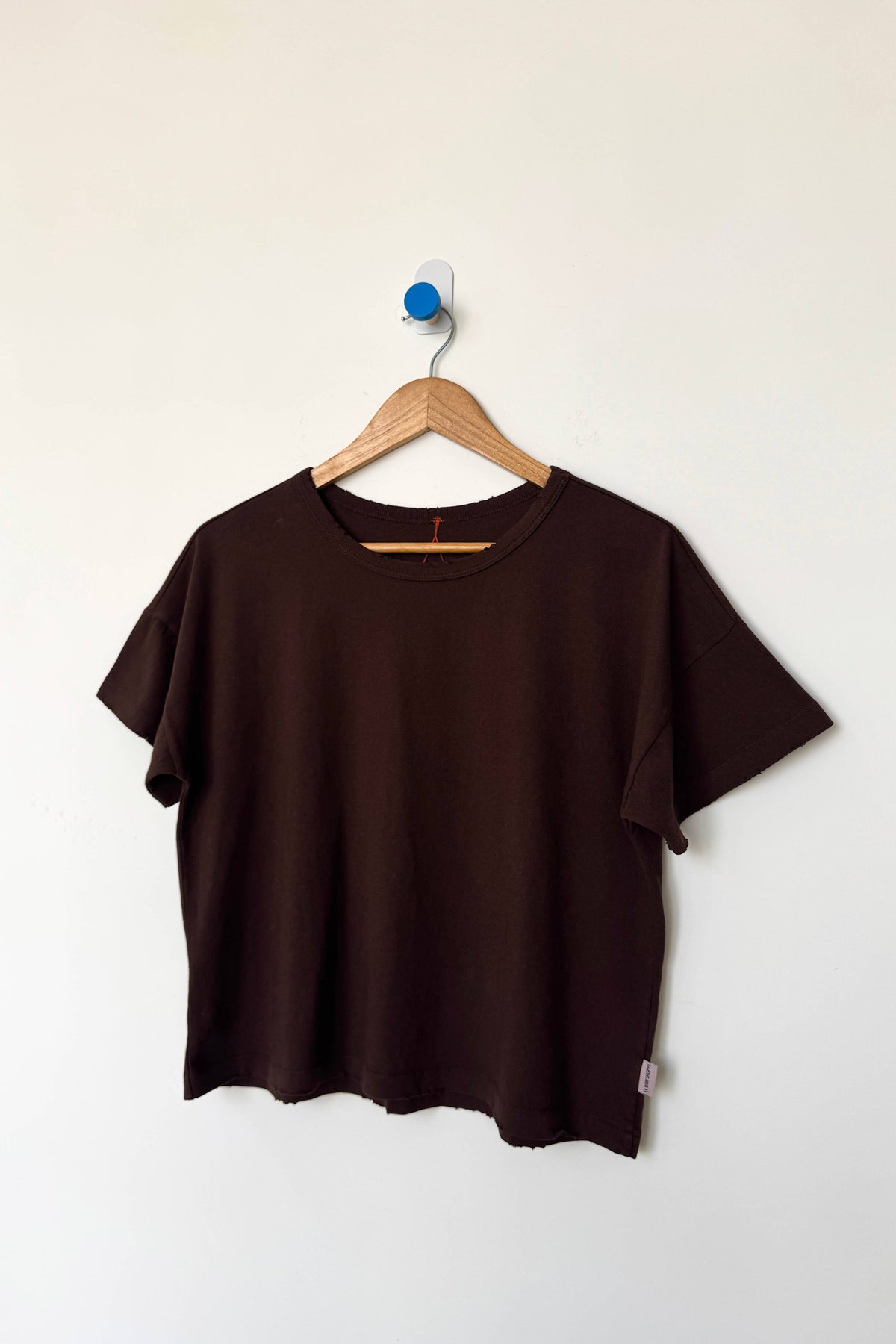 Vintage Fille Tee | Dark Cacao