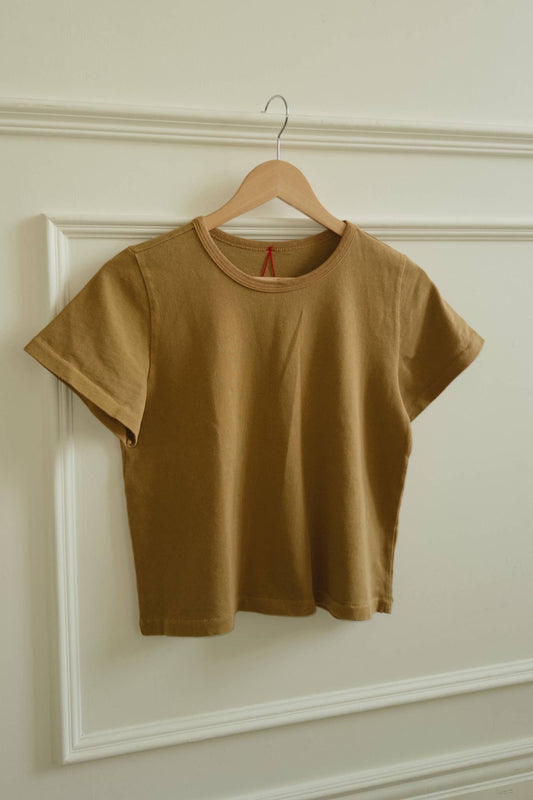 The Little Boy Tee - Butterscotch