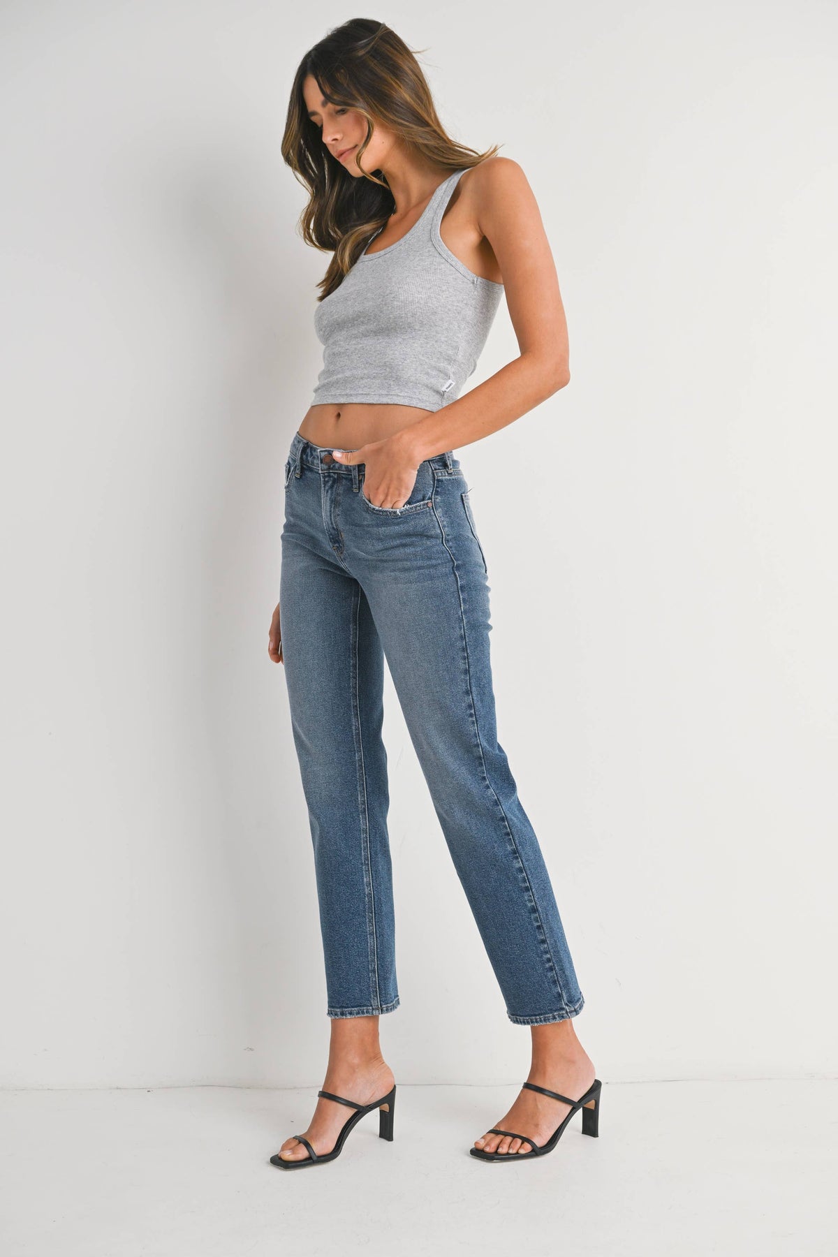 The Mid Rise Straight Jean