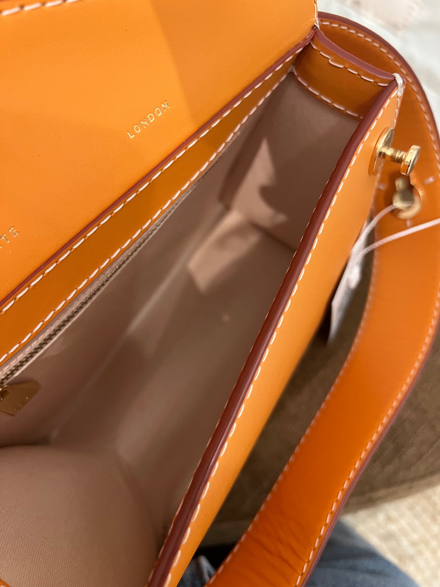 Danse Lente Zoe orange bag