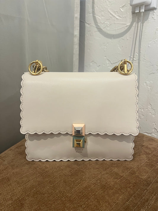 Fendi Creme Kan Bag