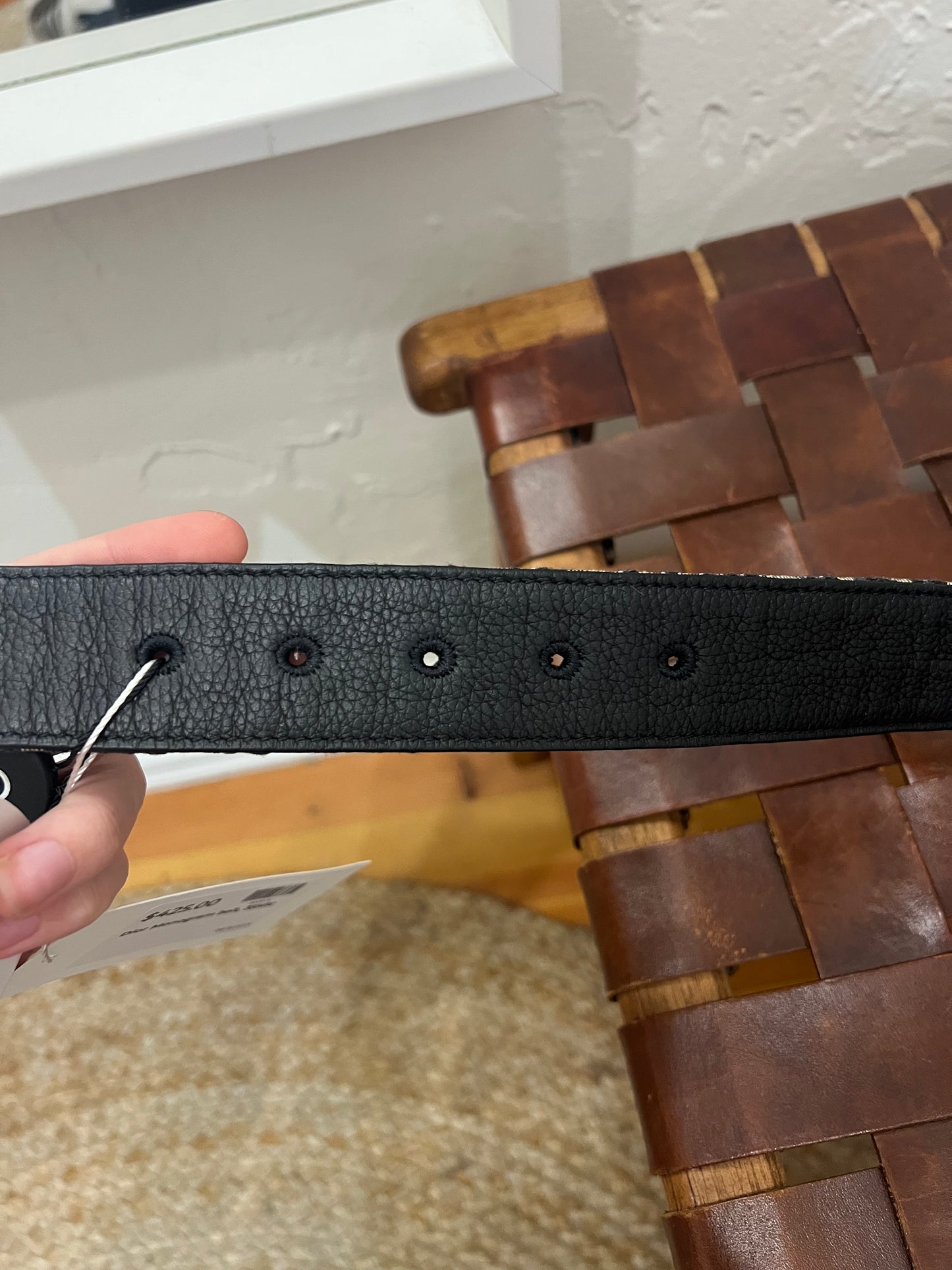Christian Dior Oblique CD Icon Belt