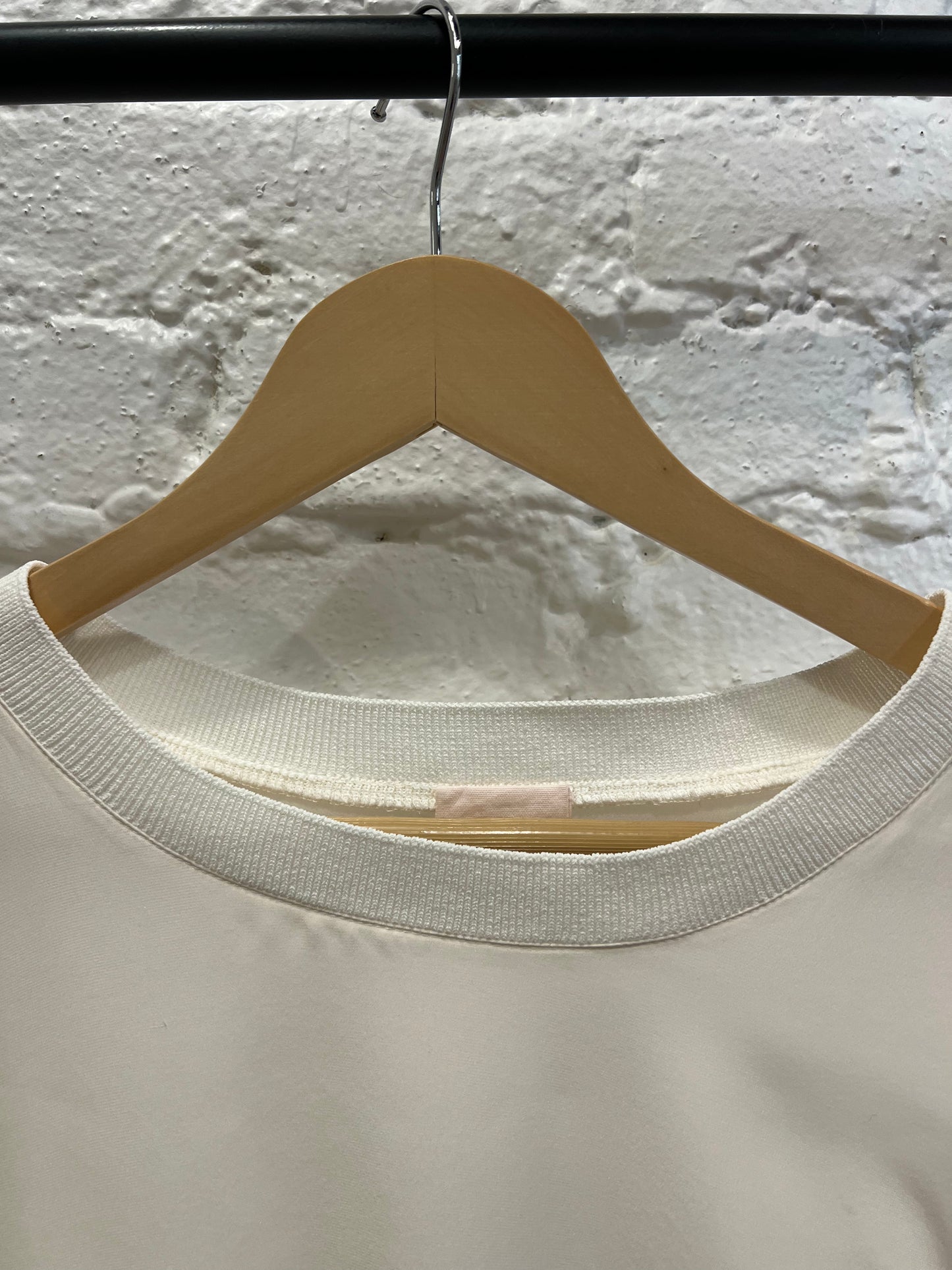 Cinq a sept cream silk blouse