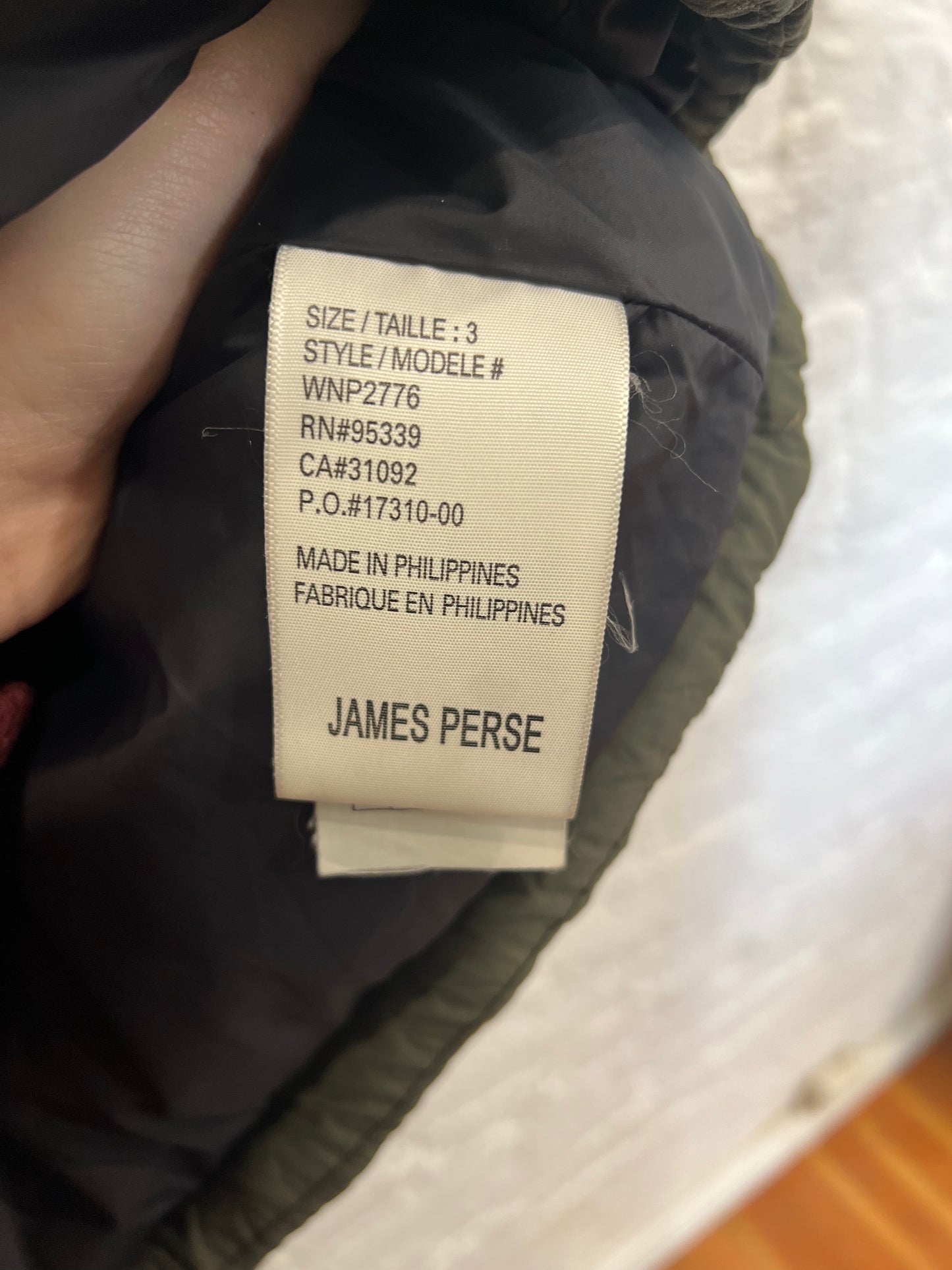 Y/OSEMITE by James Perse down puffer vest