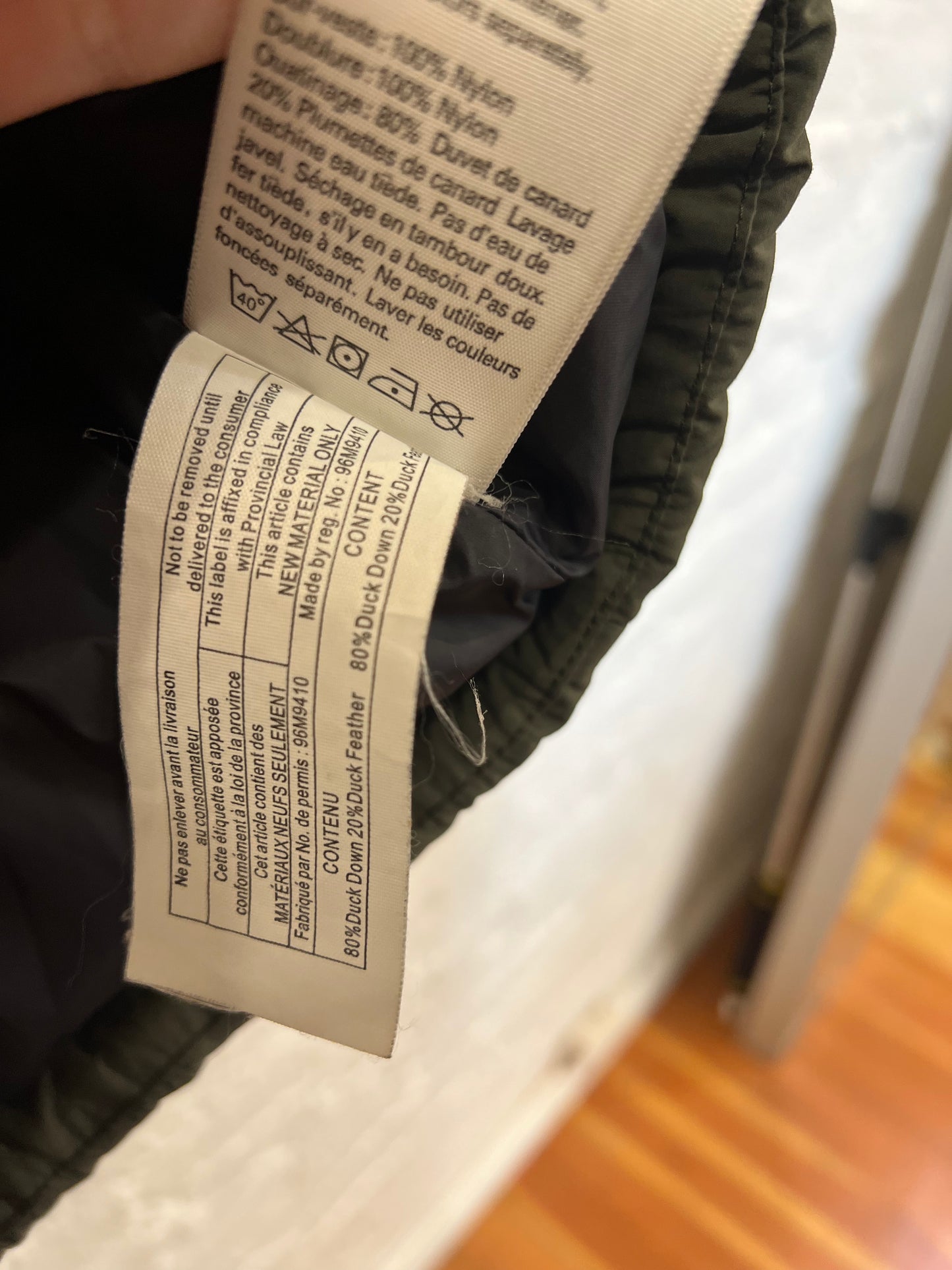 Y/OSEMITE by James Perse down puffer vest