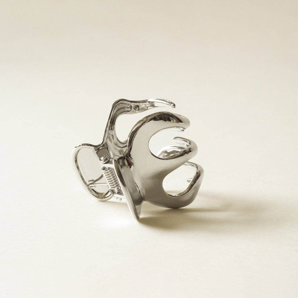 Metal Hair Claw Clip | Silver