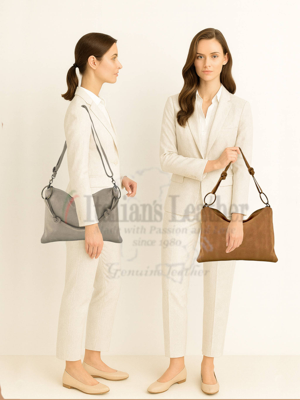 Giada Suede Leather Bag