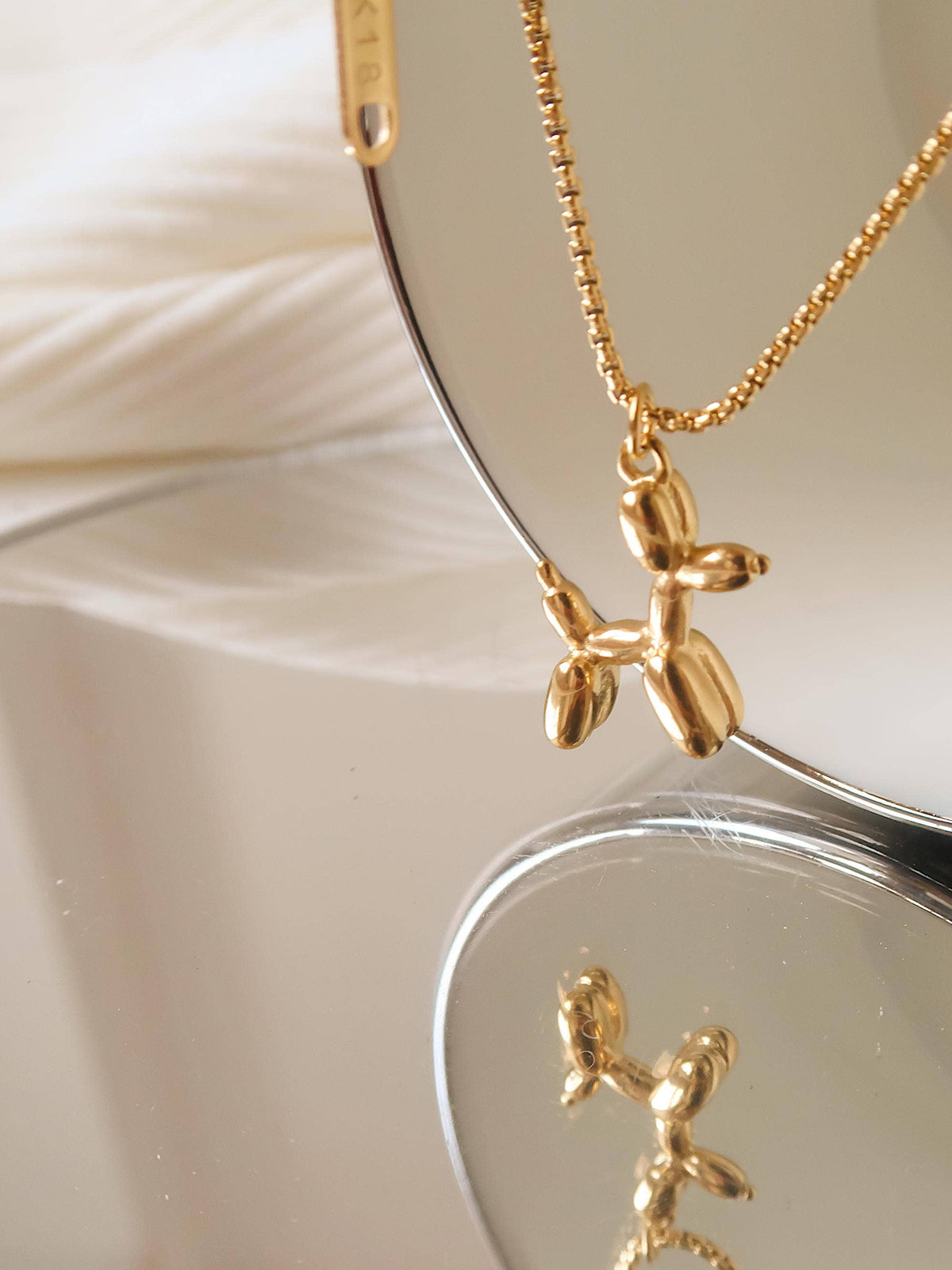 Balloon Dog Necklace