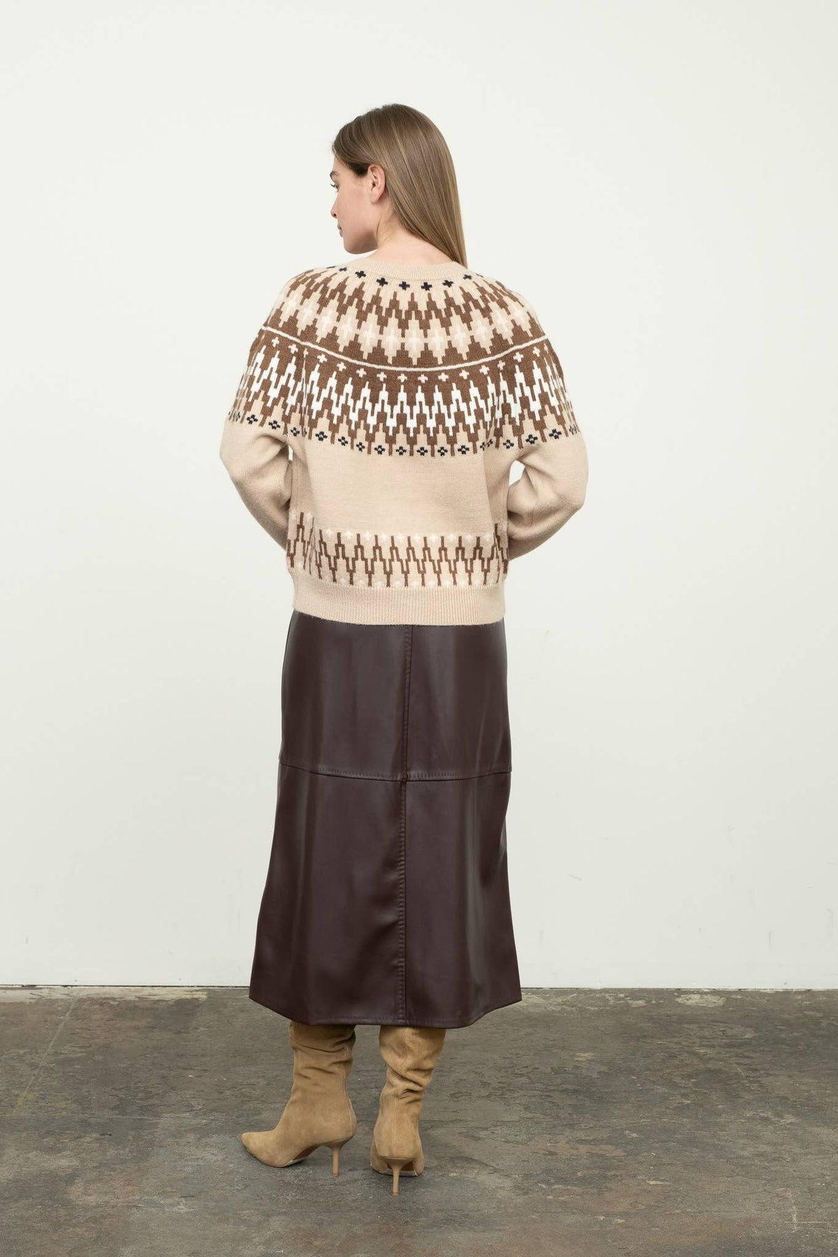 Isle Hairy Button Down Cardigan Sweater